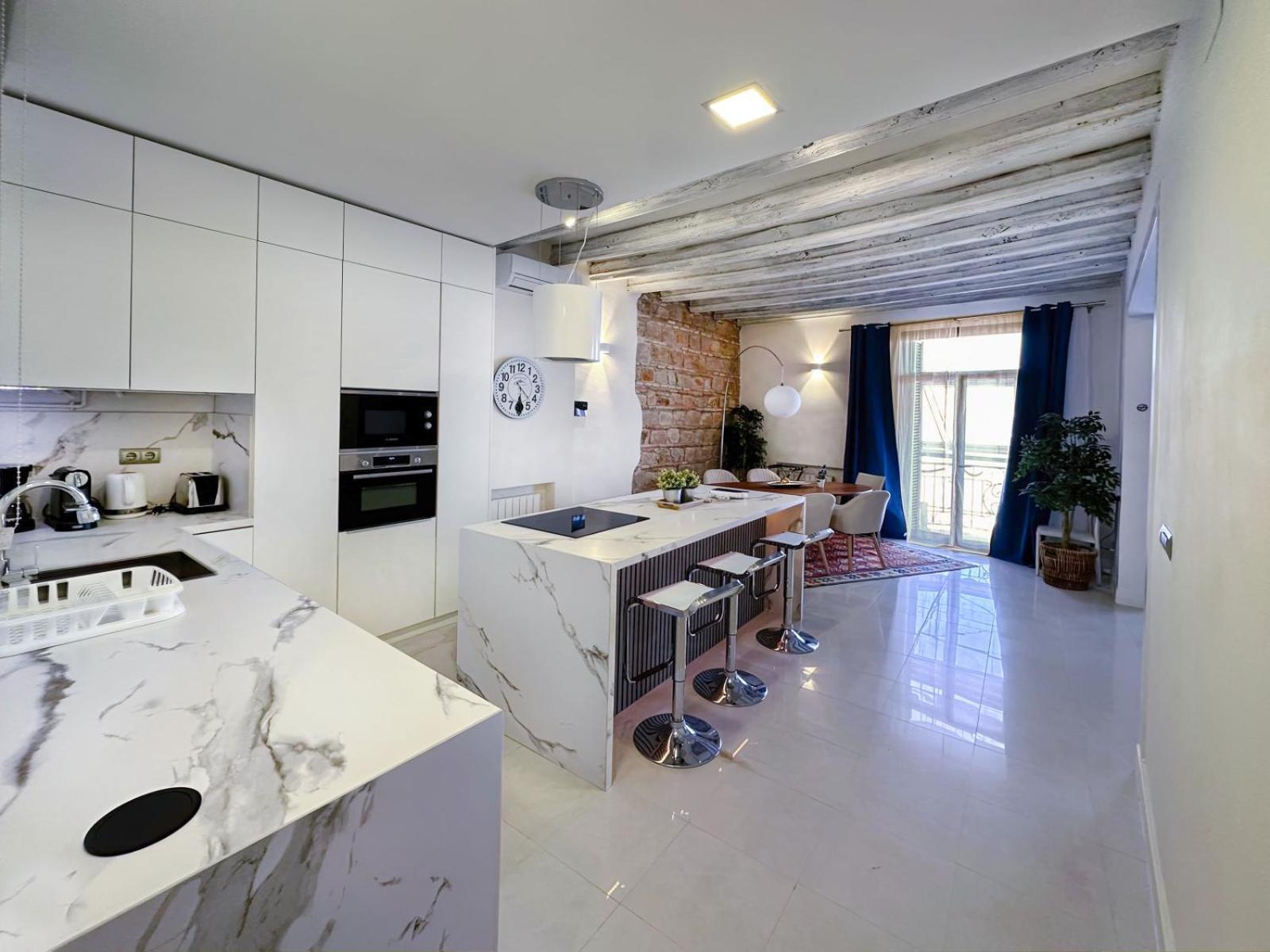 Apartament Colon Bcn 130 Mts 3 Dormitorios Port Vell Barcelona Buitenkant foto